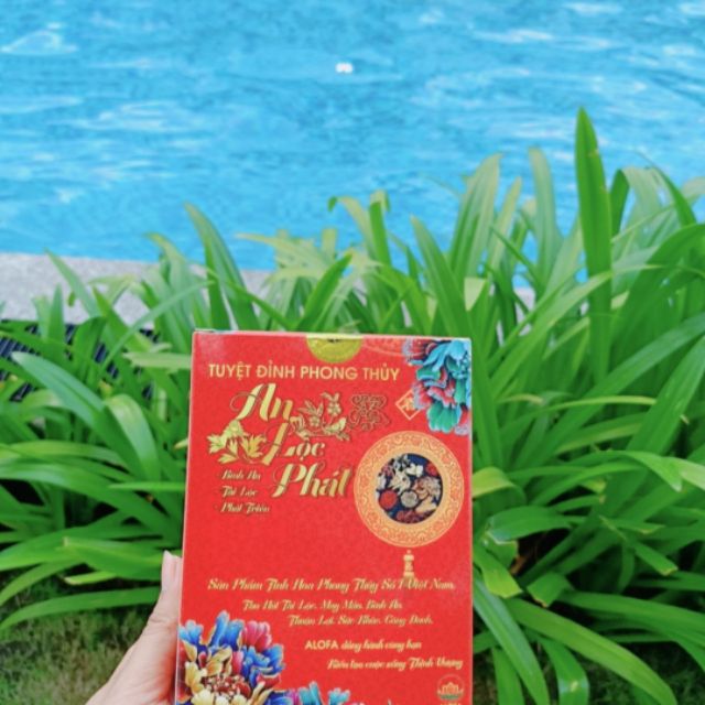 Bột phong thủy alofa.tặng túi đỏ may mắn