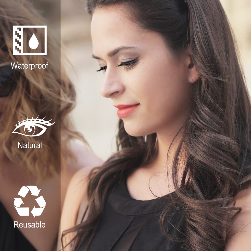 MAGEFY Bộ lông mi giả từ tính Bộ 5 cặp lông mi giả từ tính kèm bút kẻ mắt nước chuyên nghiệp cái nhíp cao cấp  Bộ lông mi giả từ tính kèm bút kẻ mắt