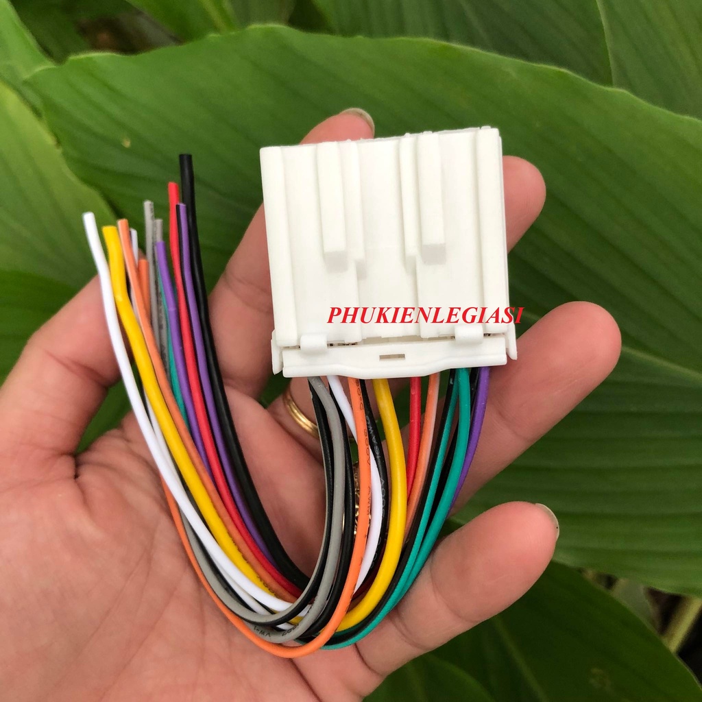 Jack kết nối Loa và Nguồn cho CD ô tô màn hình android Mitsubishi và Mitsubishi Grandis