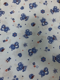 Vải kate siêu nhật hình thú siêu cute