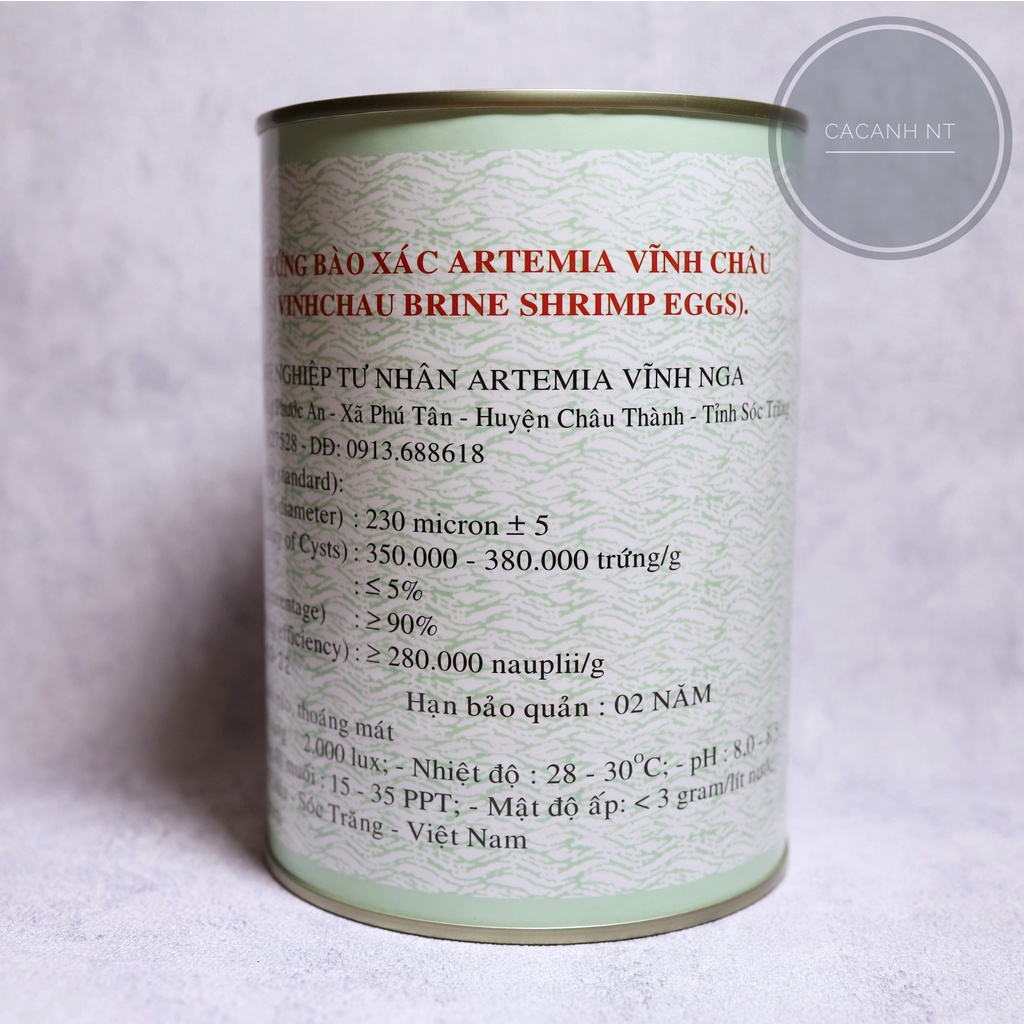 Trứng artemia Vĩnh Châu , thức ăn cá bột , làm artemia sinh khối , tỉ lệ nở cao