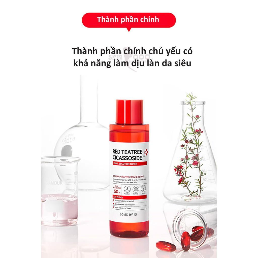 Nước Hoa Hồng Some By Mi Red TeaTree Cicassoside Final Solution Toner 150ml