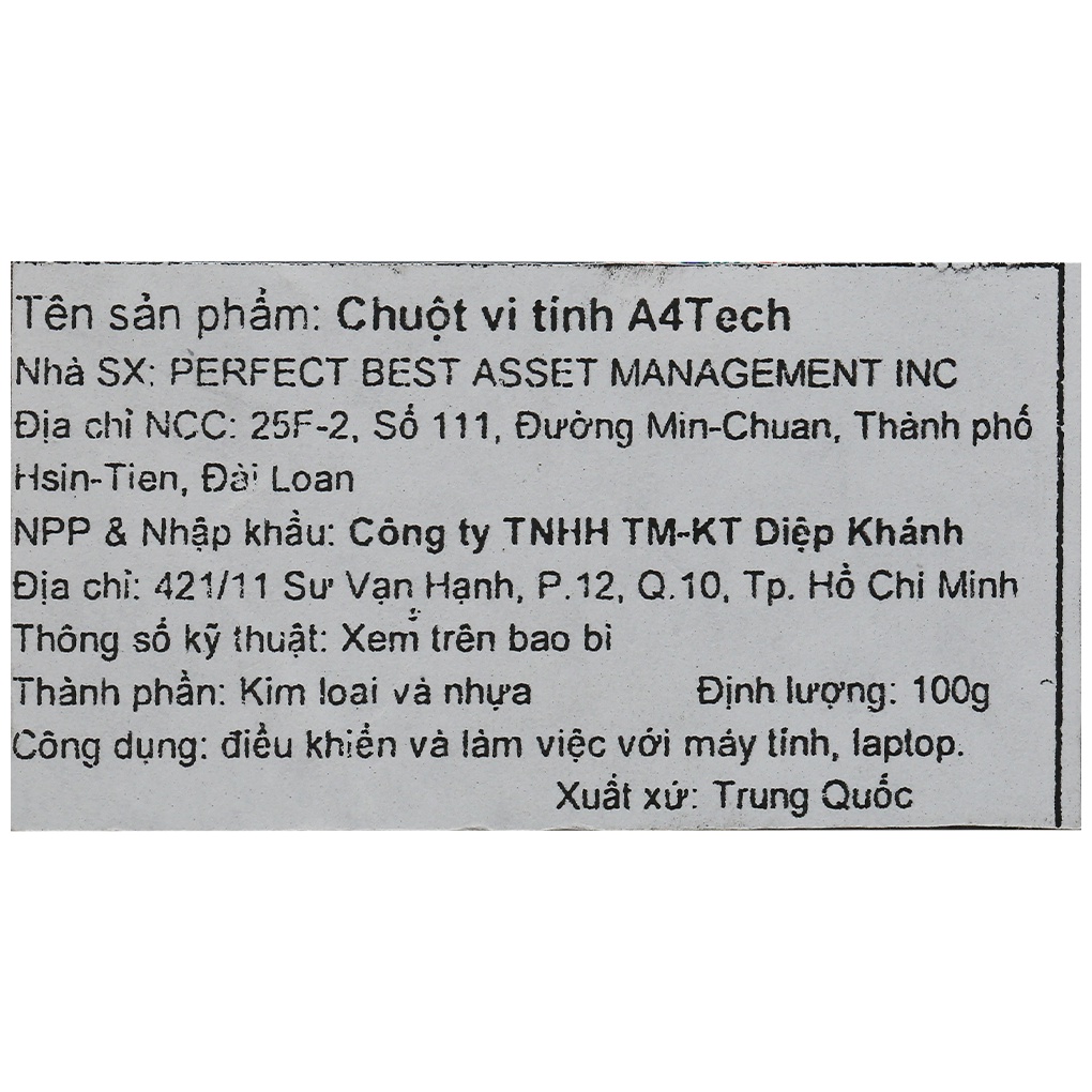 Chuột không dây A4tech FG30