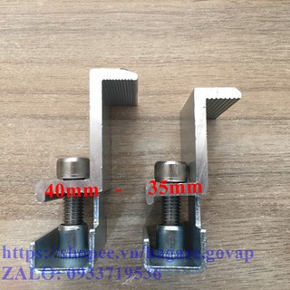 Pát kẹp biên 35-40mm dùng xà gồ- bát Z- Solar