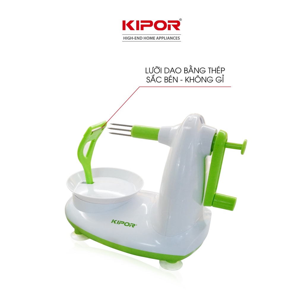 Máy gọt táo KIPOR KP-APL01- Tiện dụng, nhanh gọn, tiết kiệm thời gian