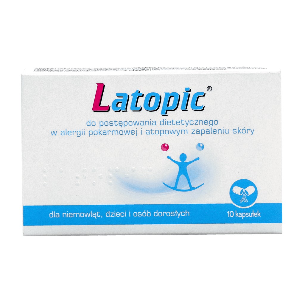Latopic viên uống Probiotics cho bé viêm da cơ địa từ 1 ngày tuổi - BN105