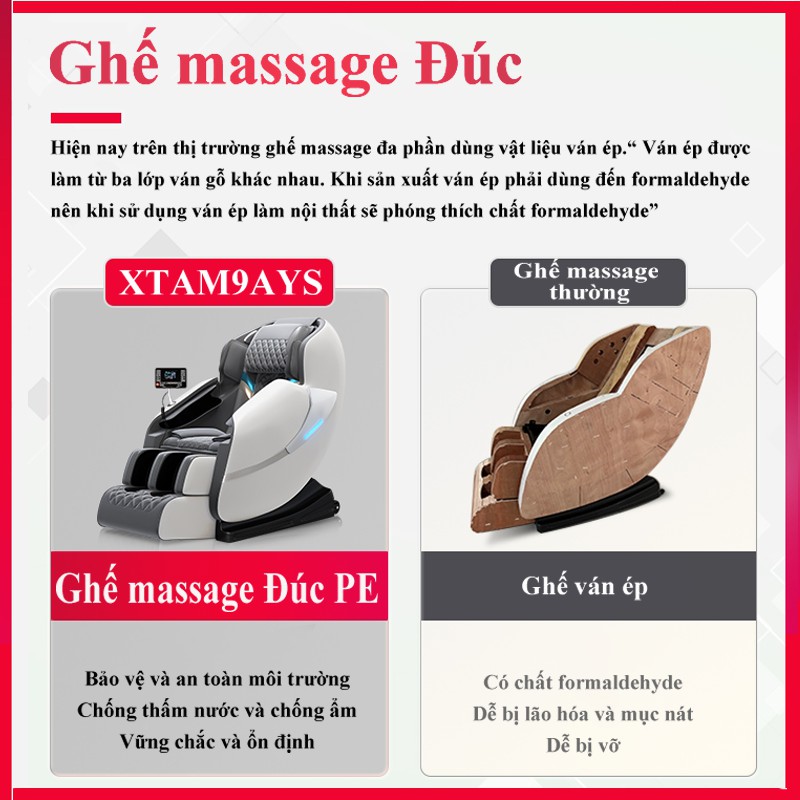 [Siêu Ưu Đãi] Ghế massage kiểu mới màn LCD cảm ứng kiểu 0 trọng lực có thể phát nhạc massage toàn tự động cao cấp mới