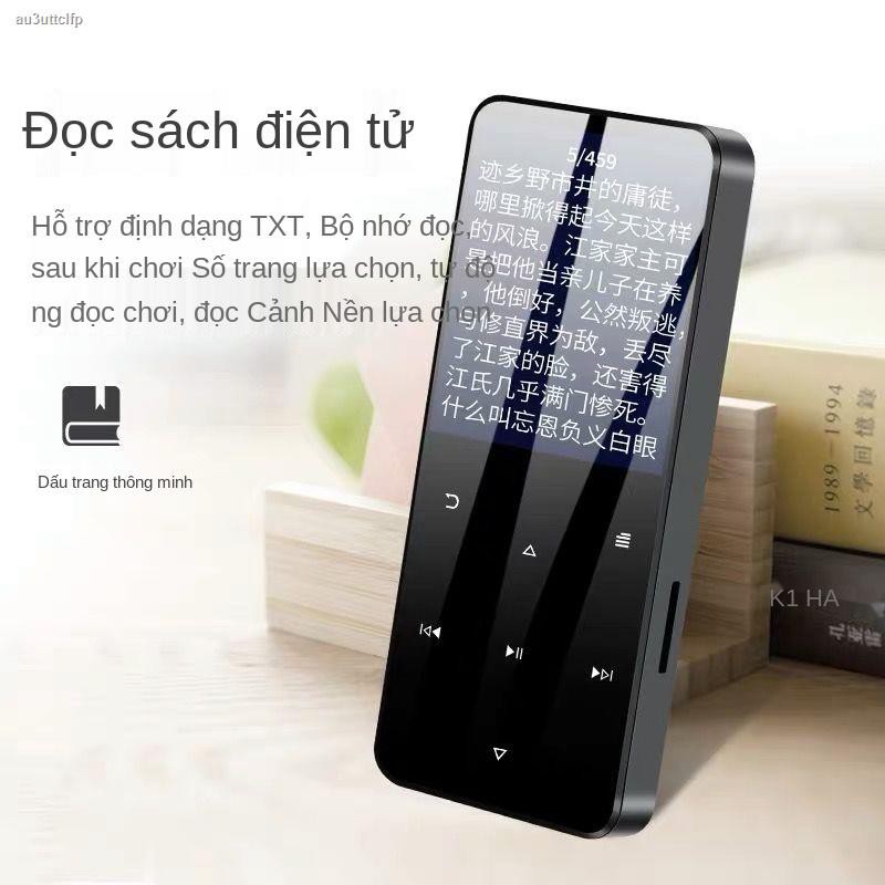 【2021】Bluetooth Walkman mp4 máy nghe nhạc mp3 phiên bản sinh viên màn hình cảm ứng Từ điển tiếng Anh để đọc tiểu thuyết