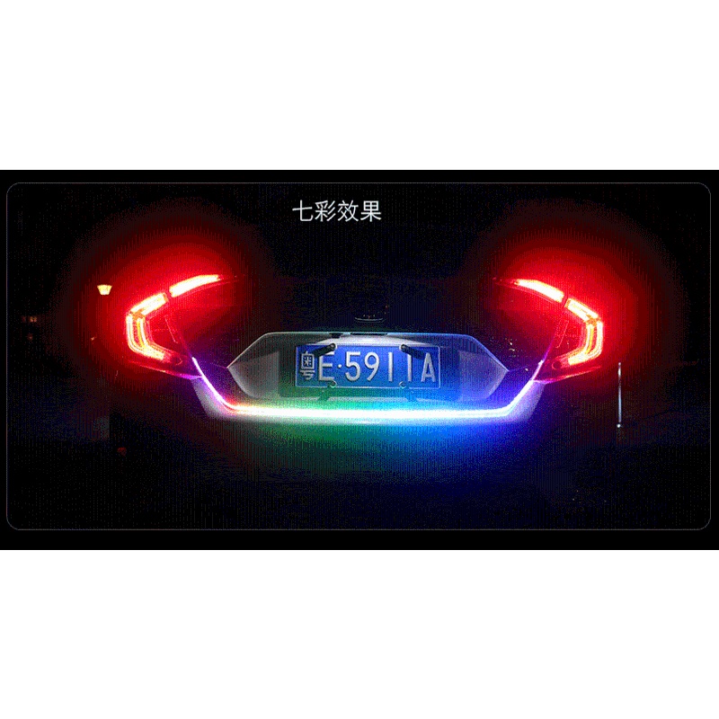 Dải Đèn LED 150cm Ánh Sáng Trắng Dùng Để Trang Trí Mui Xe Ô Tô