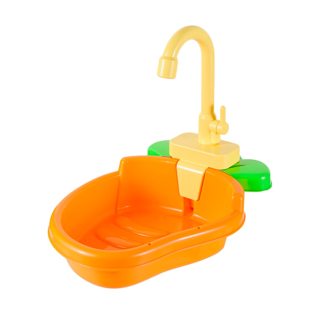 Bồn tắm cho chim tích hợp đồ chơi treo lồng chim vẹt