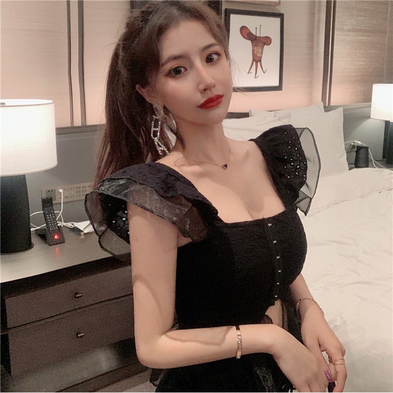 Áo sơ mi kiểu nữ Emilyshop ulzzang