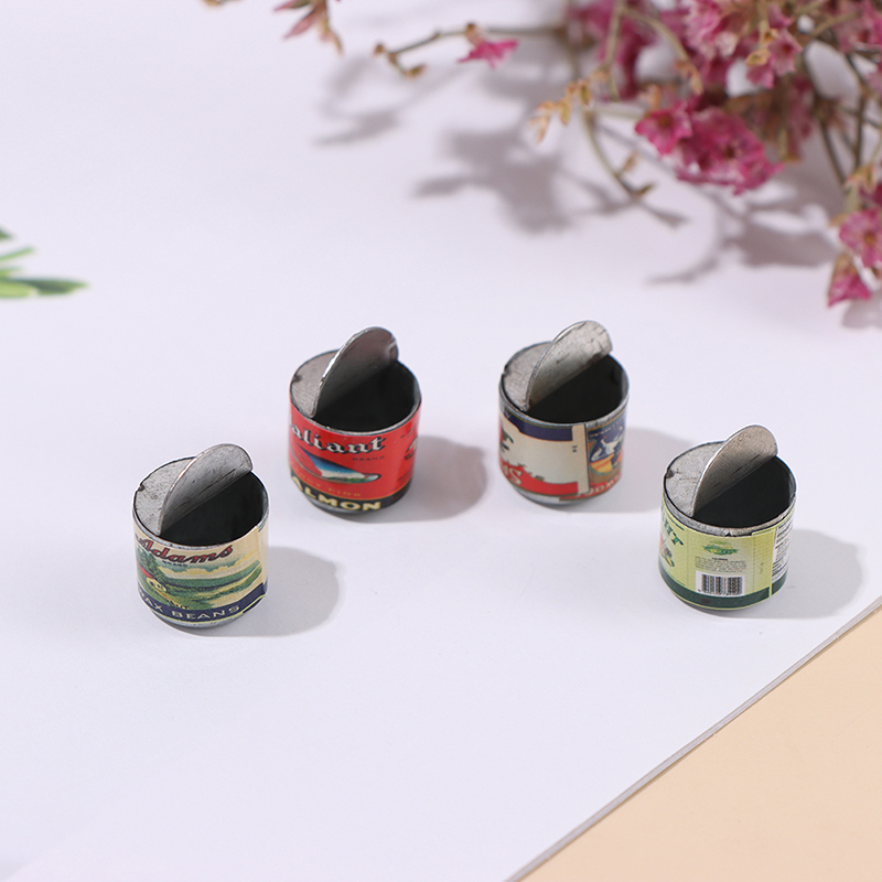 Bộ 4 Hộp Đựng Thực Phẩm Mini Trang Trí Nhà Cửa