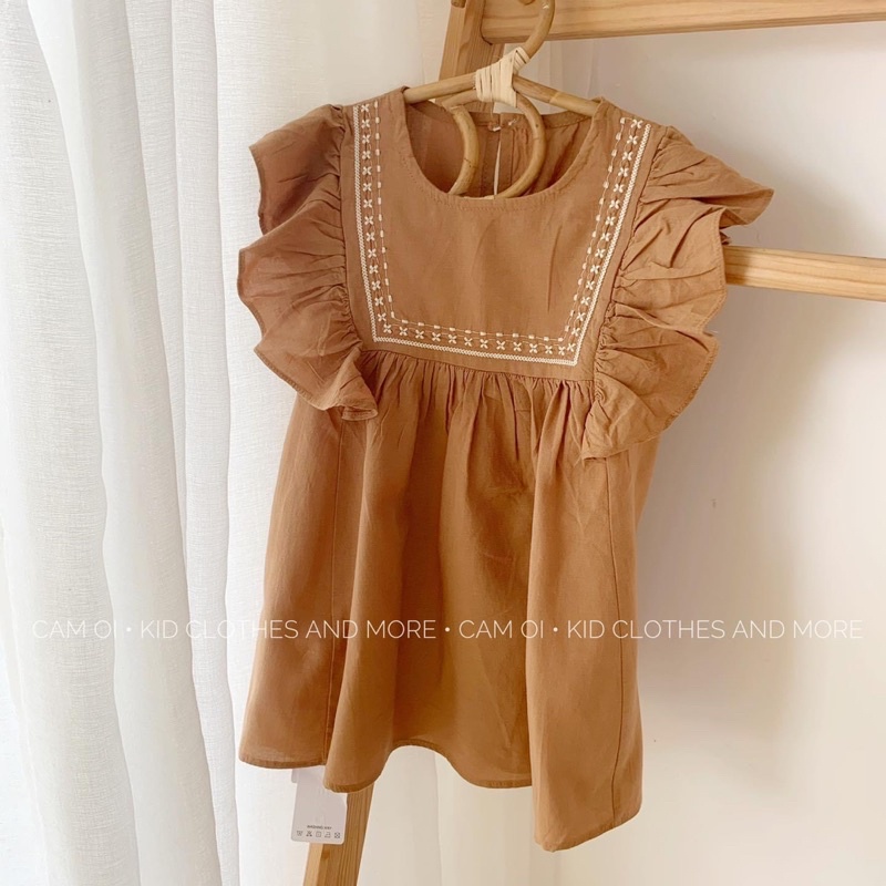 váy đũi vintage phong cách hàn quốc