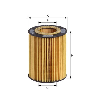 Lọc dầu bmw series 3 e46, series 5 e60, series 7 e65 e66, x5 e53, z4 e85. mã bmw:11427512301. mã hengst: e106hd34