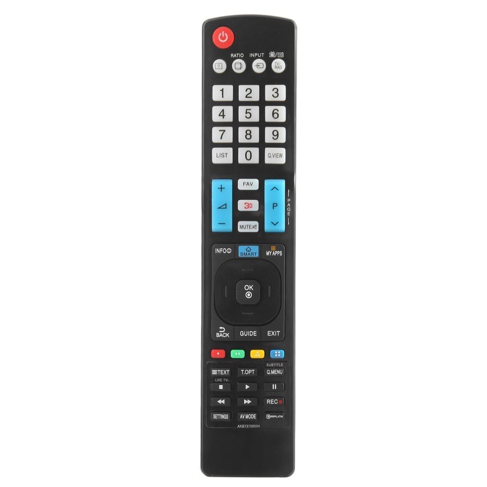 REMOTE ĐIỀU KHIỂN TIVI LG SMART (ĐEN-DÀI) AKB73756504