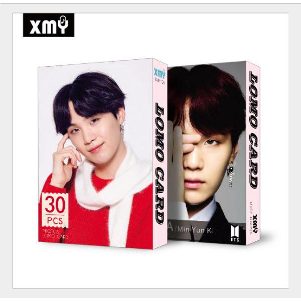 Hộp Lomo Card Suga 30 tấm hình Mẫu Mới Nhất