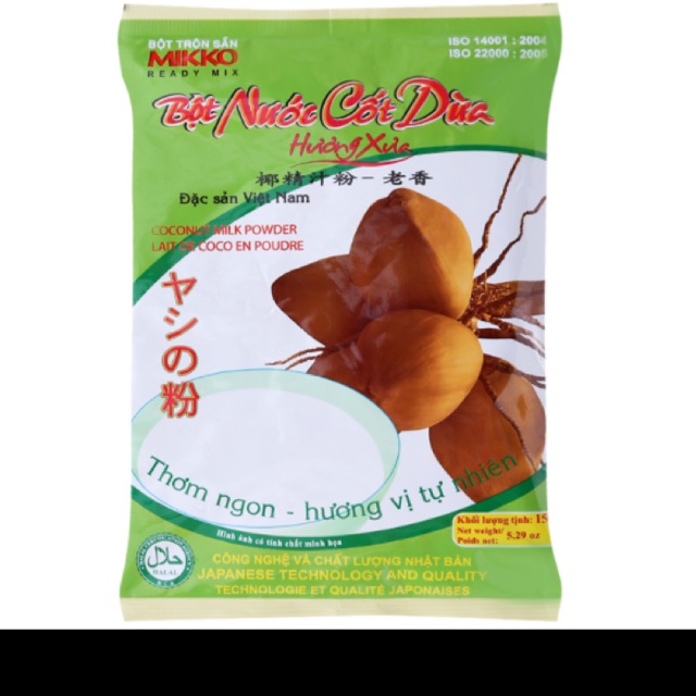 Bột nước cốt dừa Hương Xưa 150g