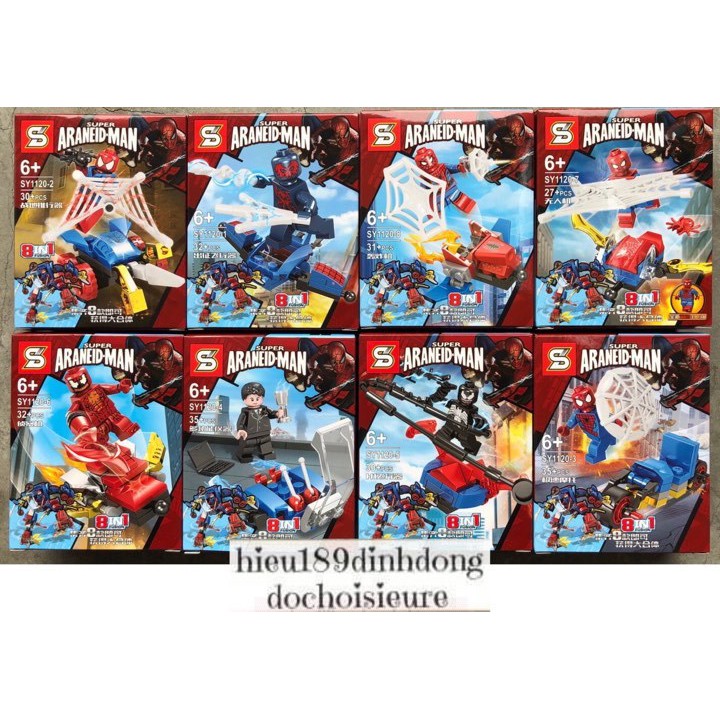 Lắp ráp xếp hình siêu anh hùng 1120