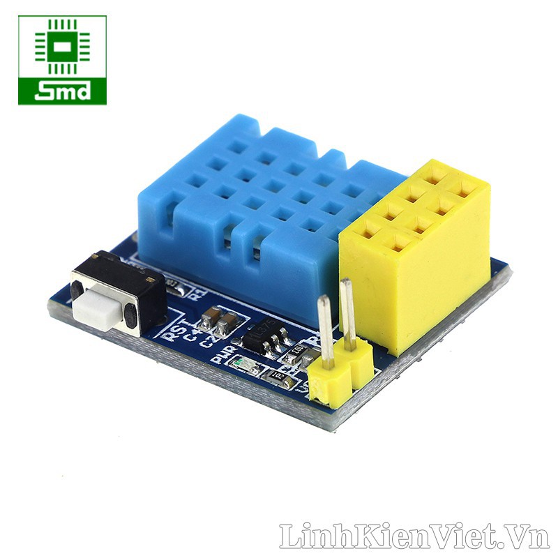 Module cảm biến DHT11 + ESP8266 ESP-01 ESP-01S mạch thu phát không dây cảm biến nhiệt độ độ ẩm