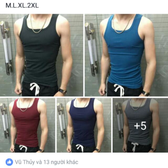 Áo ba lỗ ôm body chuẩn
