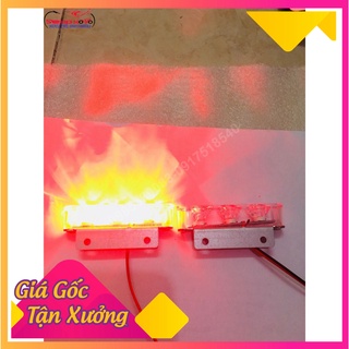 🏅 ĐÈN CHỚP CẢNH SÁT ( 1 VỈ 2 CẶP) 🏅 (Ảnh Sp thật)