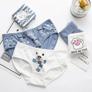 Sét 5 quần lót cotton siêu cute 😍😍😍😍