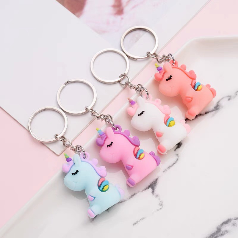 Móc khoá kỳ lân_ unicorn dễ thương _ làm quà tặng ý nghĩa