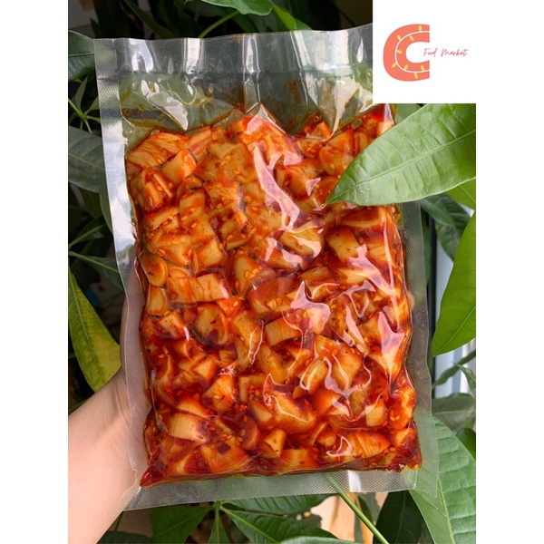 Ca la thầu - Củ cải muối cay Trung Quốc túi 450g chuẩn vị siêu ngon