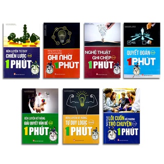 Sách - Combo 7 Cuốn Luyện Não Trong 1 Phút