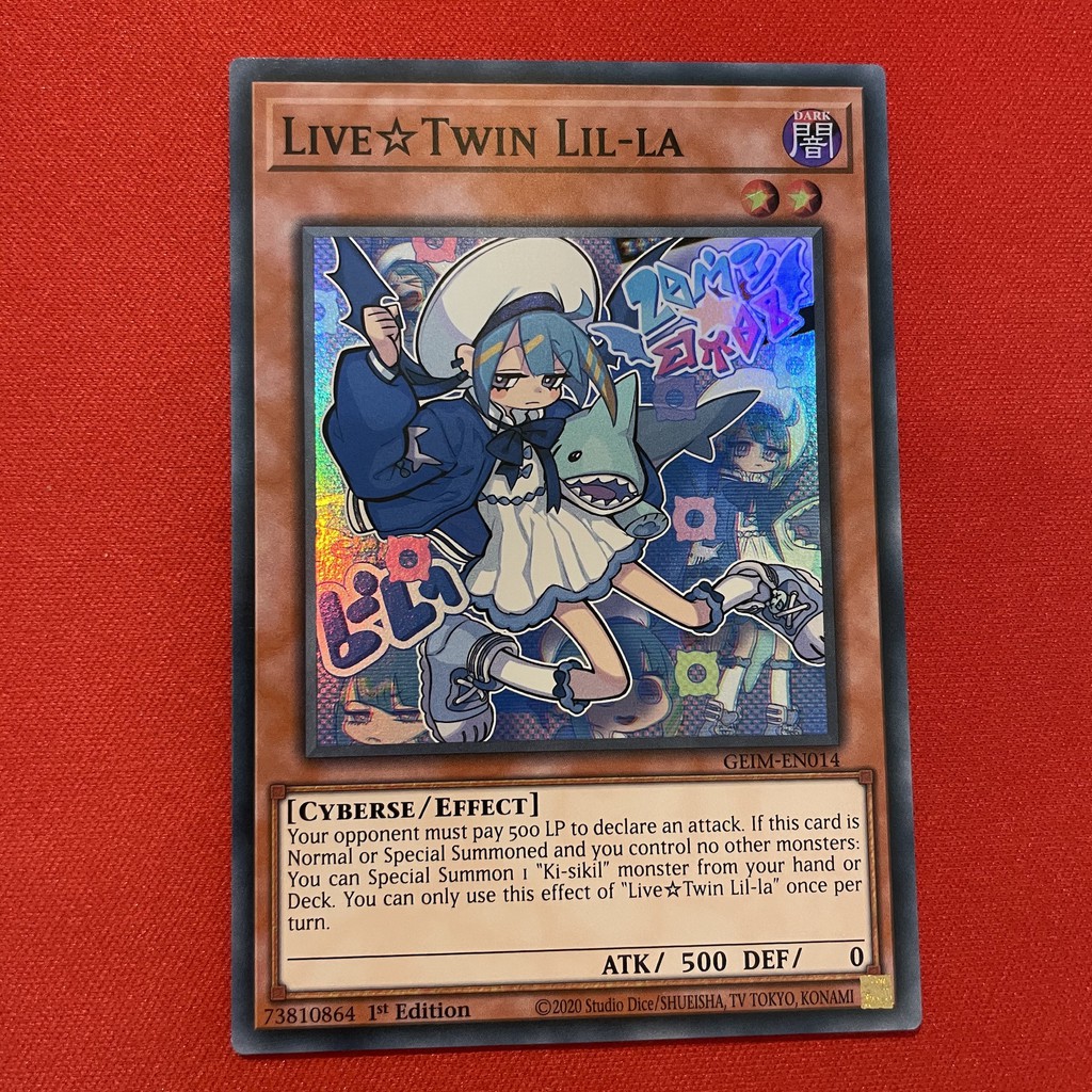[EN-JP][Thẻ Bài Yugioh Chính Hãng] Live Twin Lil-La