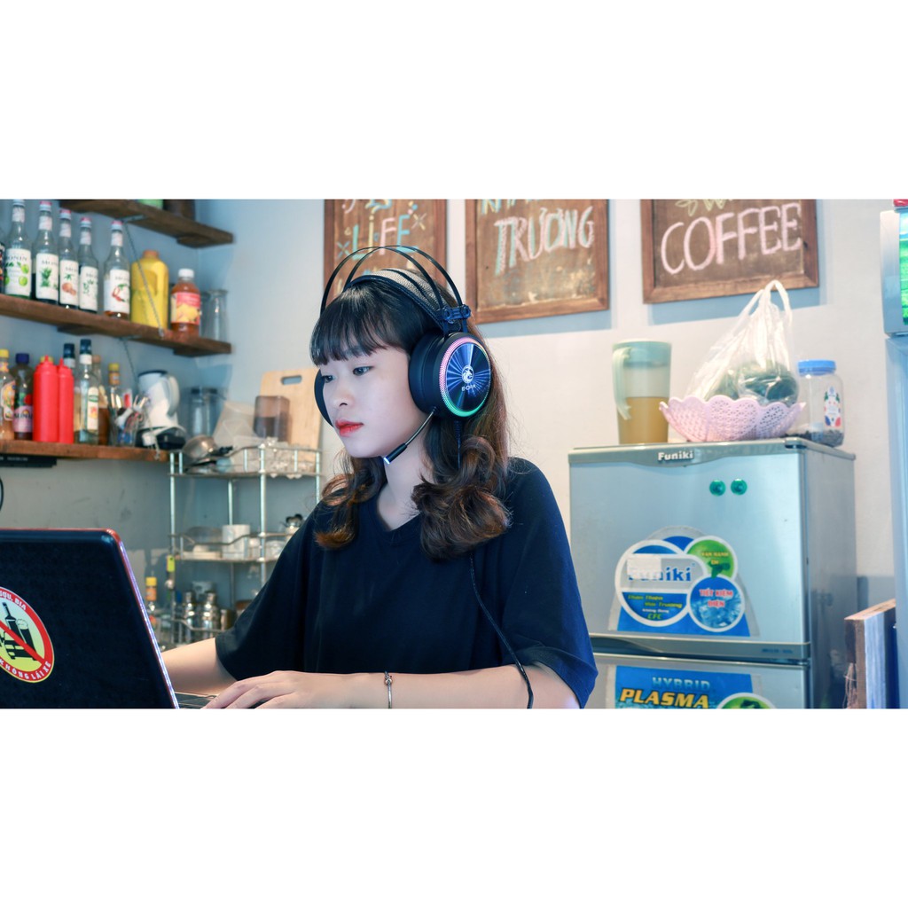 Tai Nghe Gaming Chụp Tai E-Dra EH412 Pro Led RGB Hổ Trợ Đàm Thoại - BH 24 Tháng Chính Hãng Phân Phối - Hưng Long PC