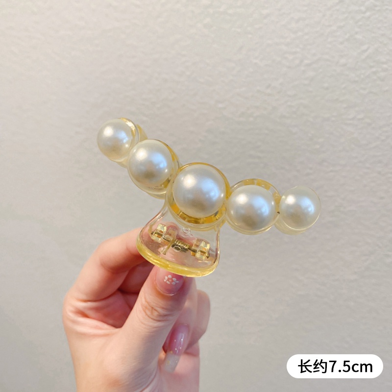 Kẹp tóc kiểu hàm cá mập thiết kế thời trang theo phong cách Hàn Quốc đơn giản nữ tính