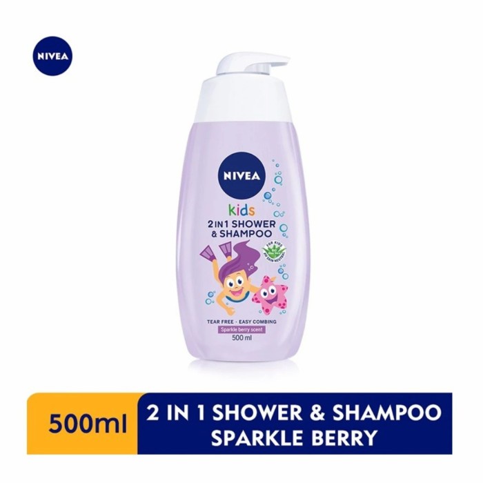 Dầu Gội Đầu 2 Trong 1 Cho Bé Hiệu Nivea Dung Tích 500ml