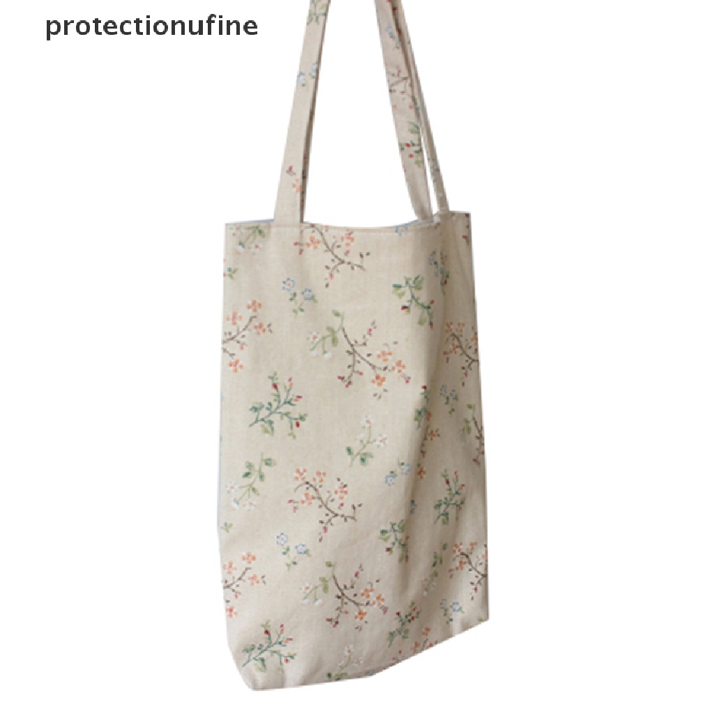 Túi Xách Vải Lanh Cotton Phong Cách Vintage PR3VN Dành Cho Nữ