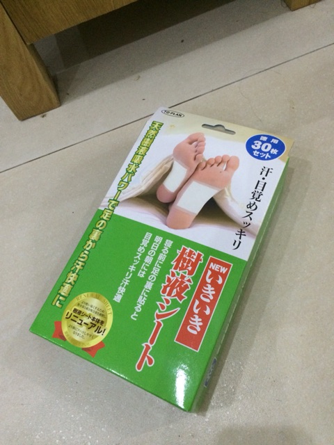 Miếng dán thải độc chân To-Plan Natural Foot Sheets