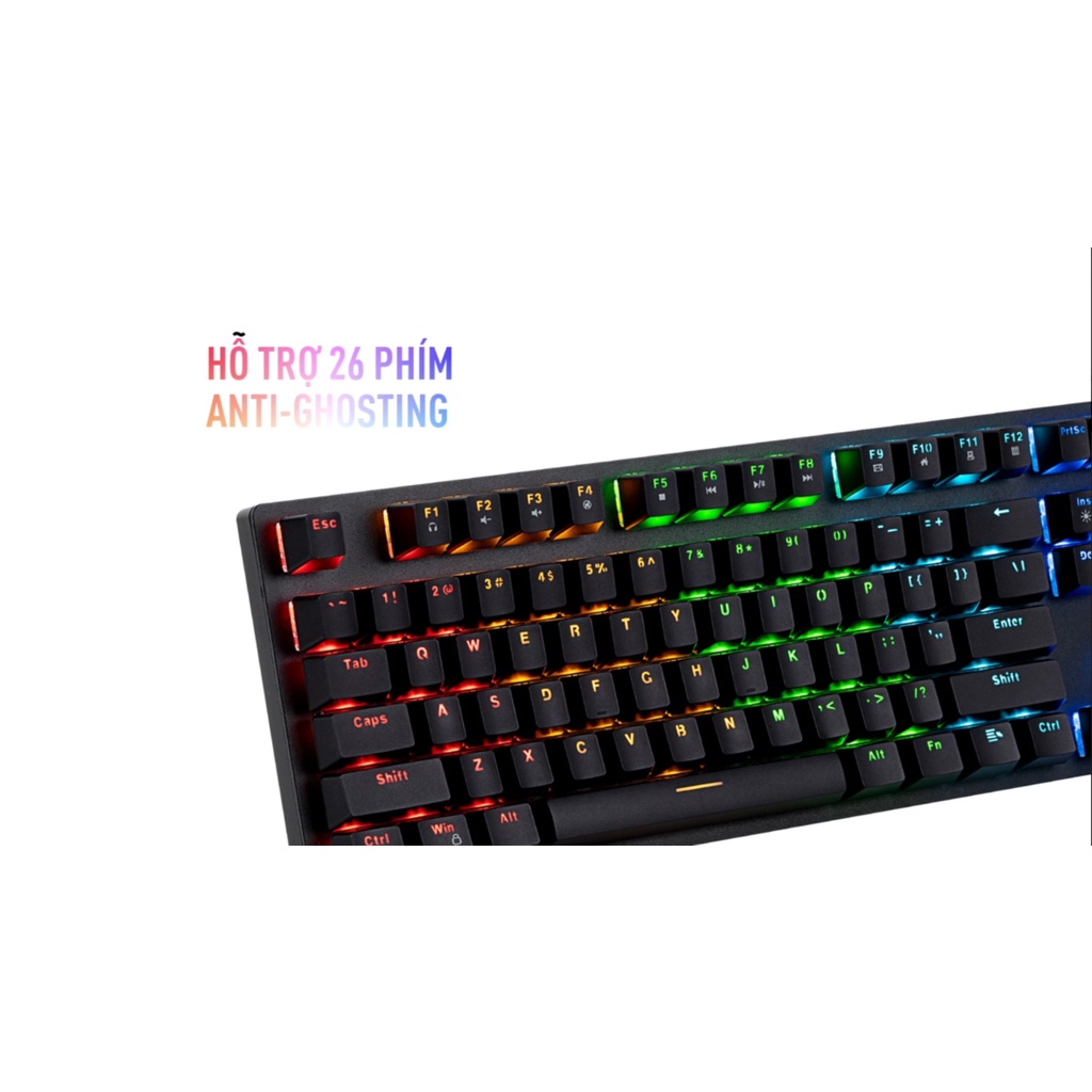 Bàn Phím Cơ  Gaming Havit KB858L / KB869L - Bảo Hành 1 Đổi 1 12 Tháng
