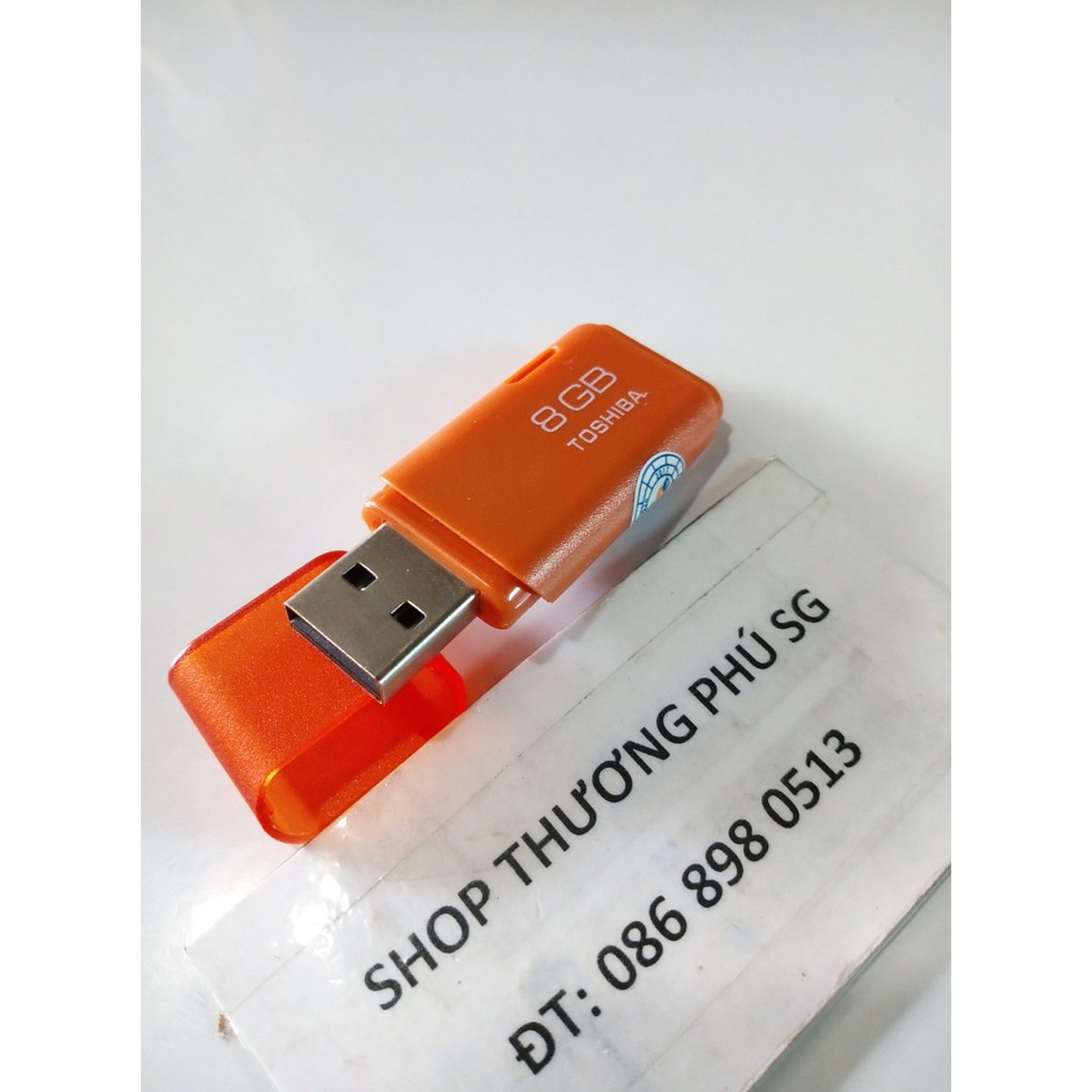 USB lưu trử: USB Flash Drive Toshiba U202 TransMemory - 8GB