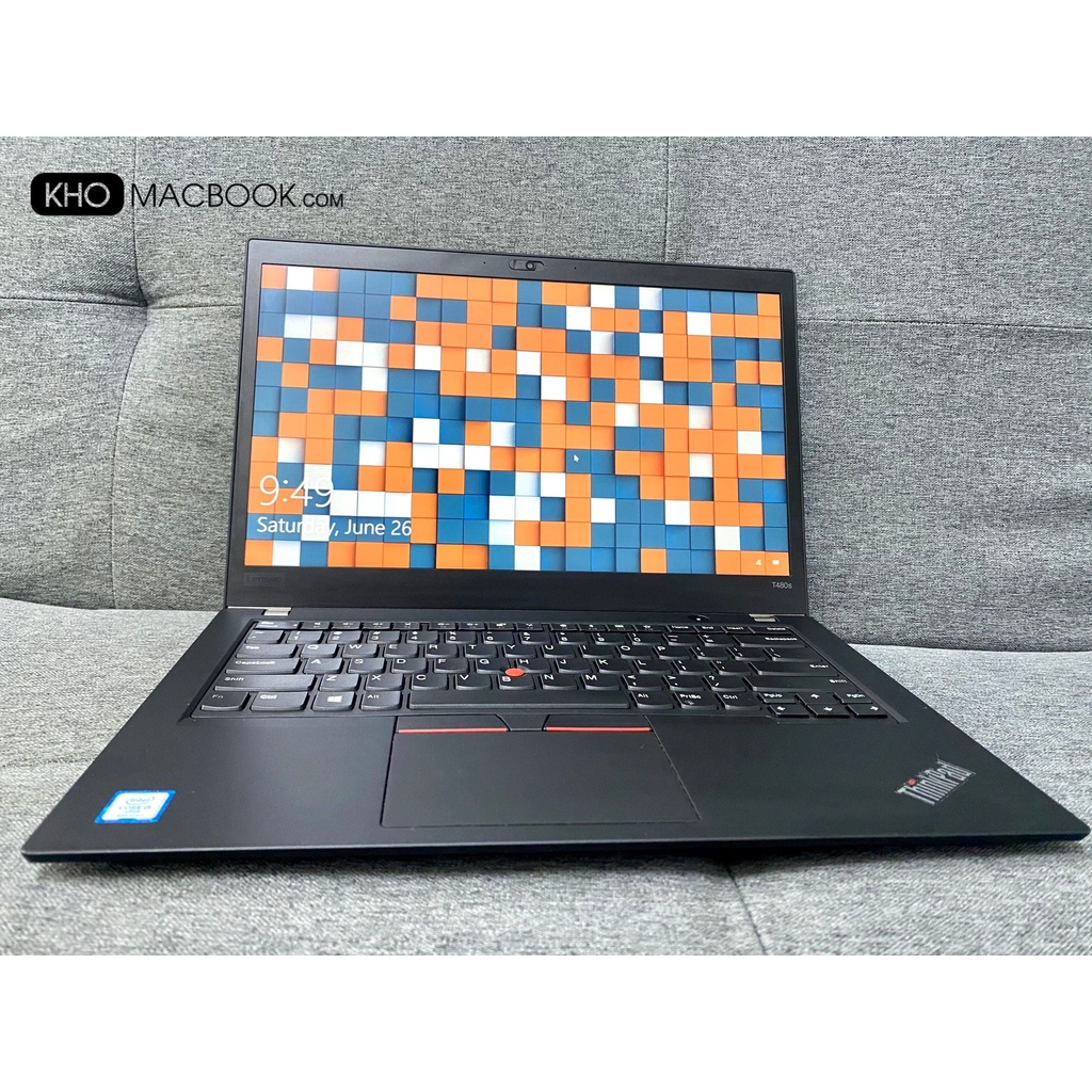 Laptop lenovo thinkpad t480s Core i7-8650U l Ram 8GB l SSD 256GB l Màn 14' FHD IPS  Mới 99%