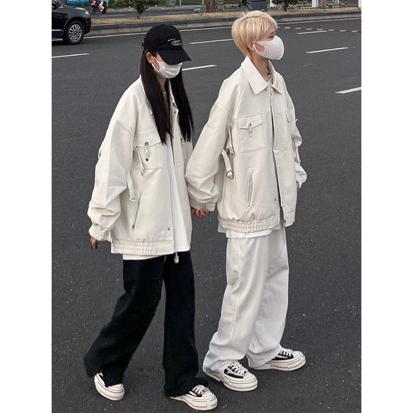 TKLIHN Áo khoác mùa đông Ulzzang phong cách đường phố HIPHOP 2022