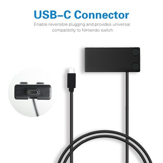 Miimall Đế và cáp sạc cho máy game Nintendo Switch