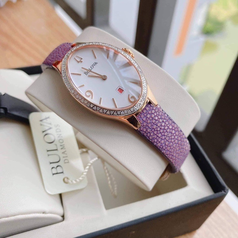 SET ĐỒNG HỒ NỮ BULOVA NỮ 98