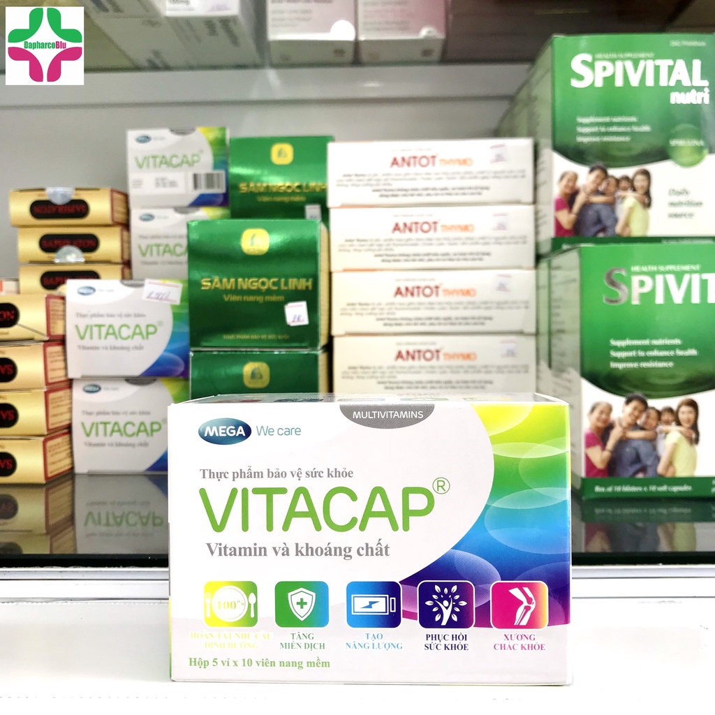 VITACAP - NẠP VITAMIN & KHOÁNG CHẤT A- Zn
