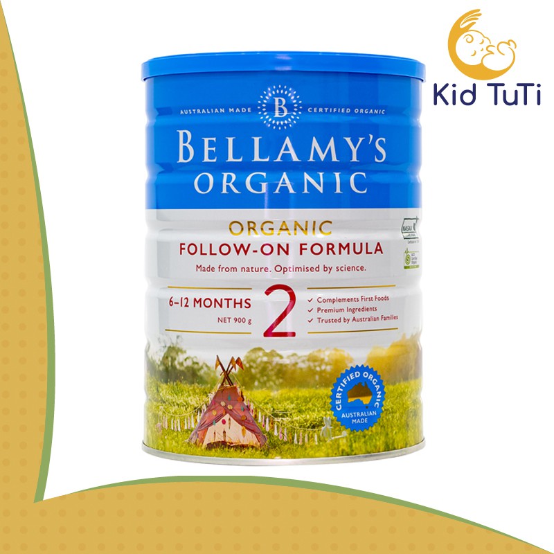 [Mã 267FMCGSALE giảm 8% đơn 500K] Sữa Bellamy’s Organic Số 2 ( Date Tháng 5/2022)