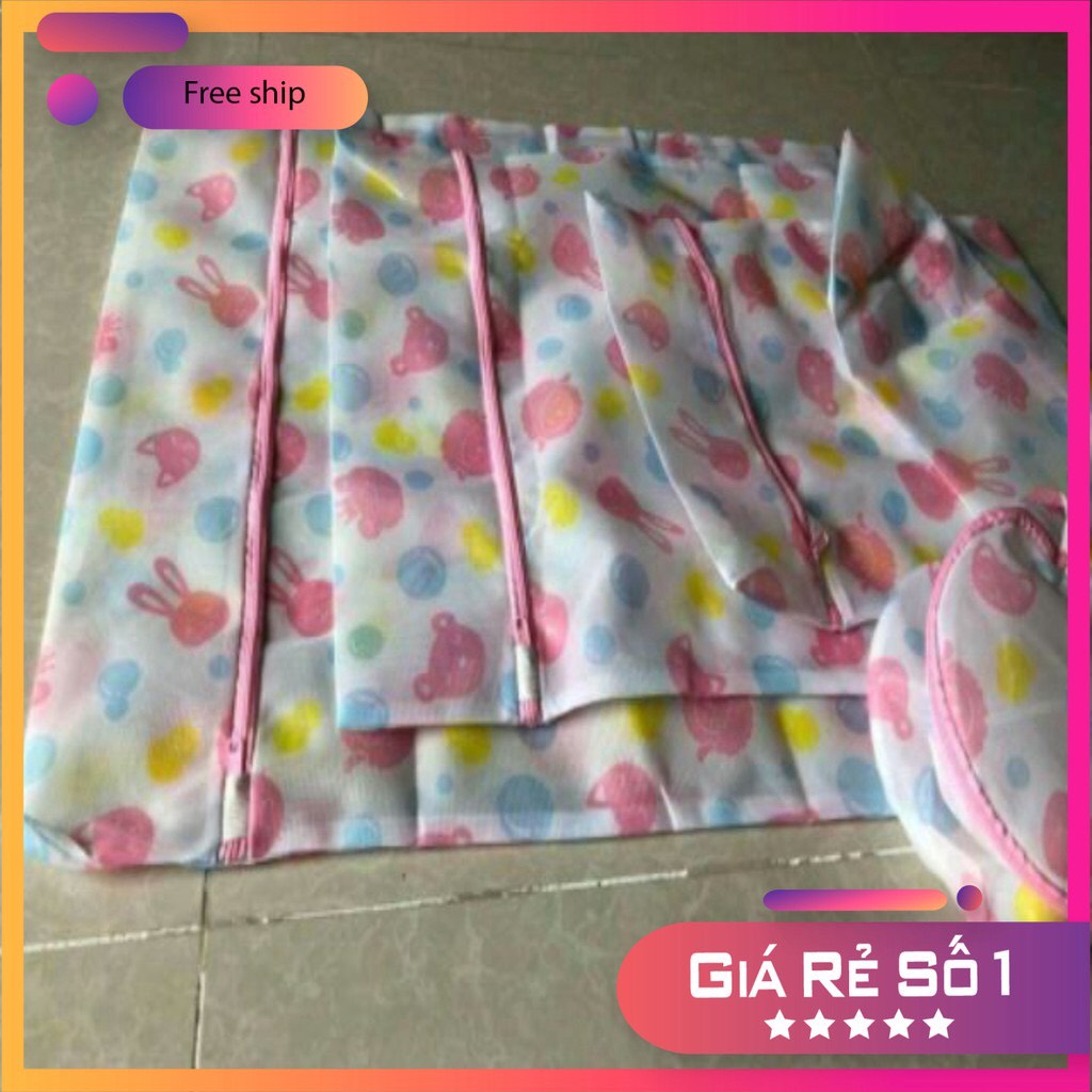 SET 5 TÚI GIẶT QUẦN ÁO BẢO VỆ QUẦN ÁO KHI GIẶT MÁY