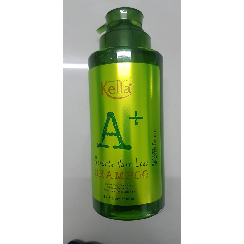 Dầu gội chống rụng tóc và kích thích mọc tóc Kella A+ 500ml