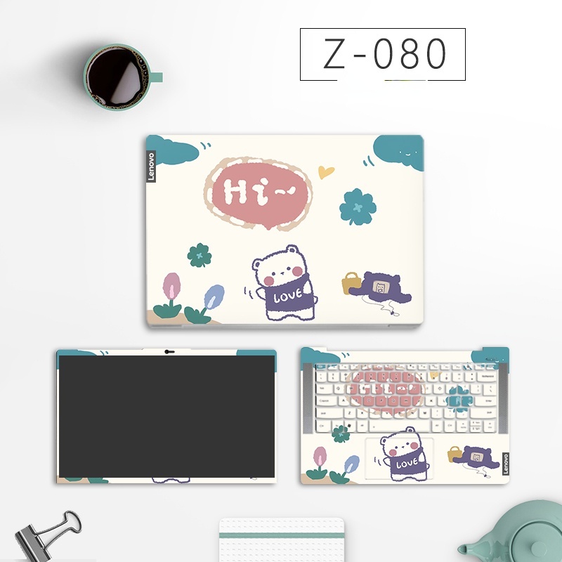 Miếng Dán Chống Trầy Chống Thấm Nước Bảo Vệ Laptop Lenovo Ideapad 100-14 14 inch