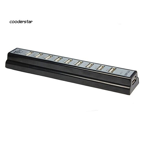 ✤Phụ Kiện Chuyên Dụng Dành Cho WDP WDP✤Bộ Chia 10 CổNg USB 2.0 + ĐầU CắM US Cho PC / Laptop