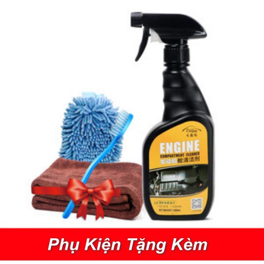 Bộ dung dịch vệ sinh khoang máy ô tô ENGINE CLEANER CARJAY - HanruiOffical