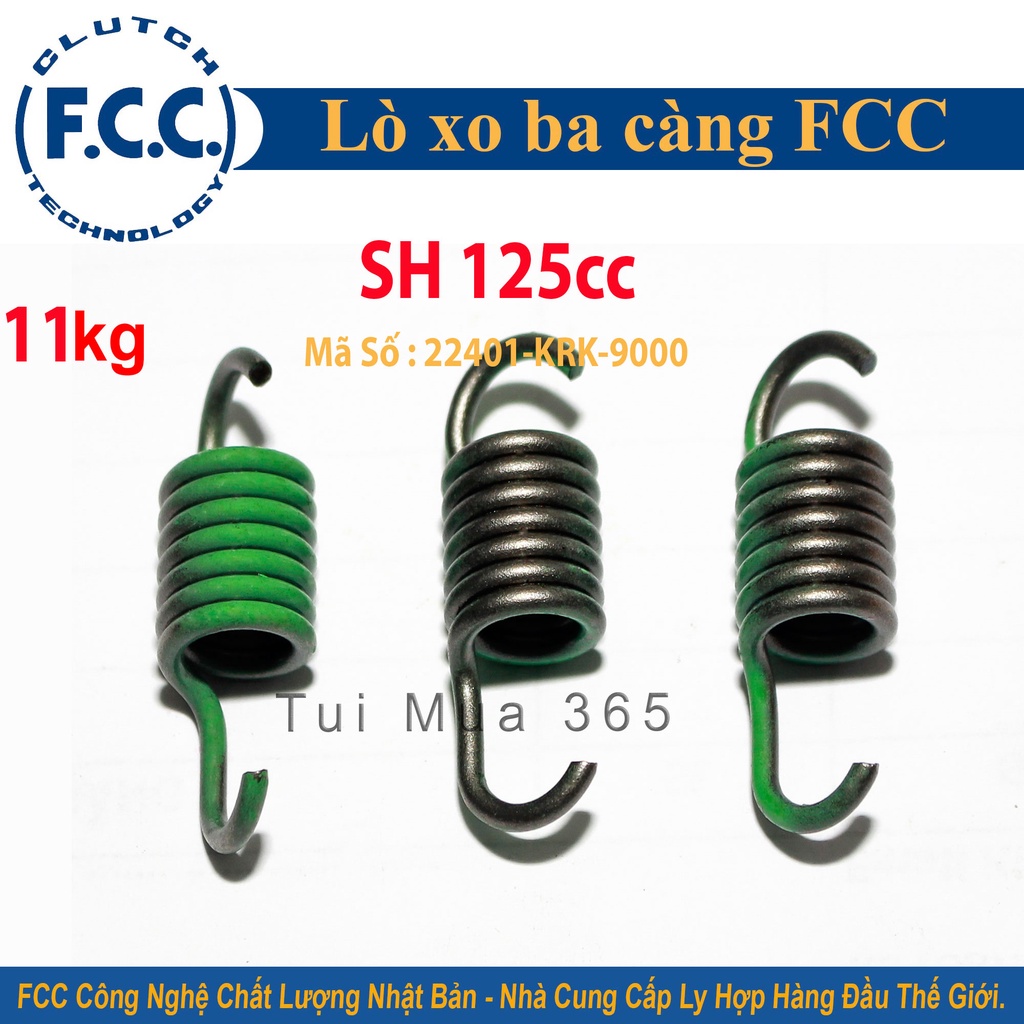 LÒ XO 3 CÀNG FCC 8 KGF/ 10KGF/ 11KGF /12KGF /13KGF