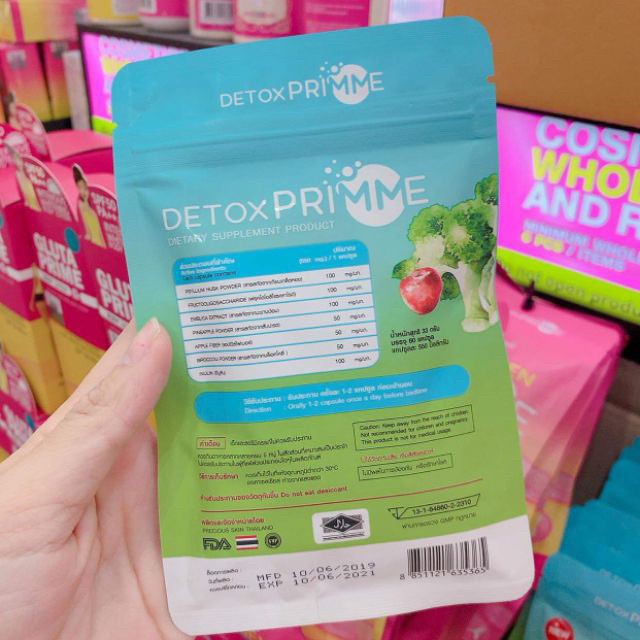 Detox Primme ⚡FREESHIP⚡ Viên uống giảm cân khử mỡ rau xanh trái cây cho cơ địa khó | BigBuy360 - bigbuy360.vn